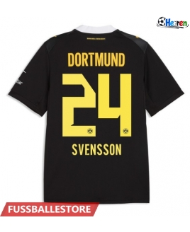 Günstige Borussia Dortmund Daniel Svensson #24 Auswärtstrikot 2026-27 Kurzarm